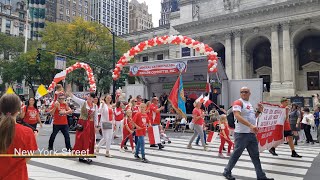 84th Annual Pulaski Day Parade NYC October 3rd 2021 [upl. by Jarietta]