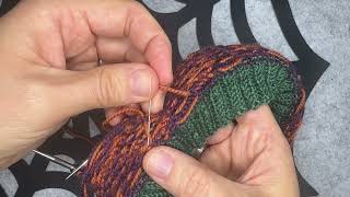 How I Weave in Ends on Stranded Colorwork [upl. by Emya652]