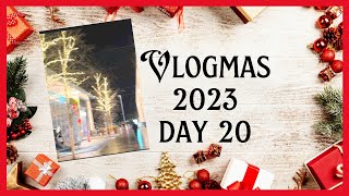 Vlogmas 2023 day 20  trying to fit it all in [upl. by Motch]