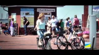 Radfahren auf der NordseeHalbinsel Butjadingen [upl. by Derraj798]