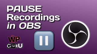 How to Pause Recordings in OBS [upl. by Aldridge]