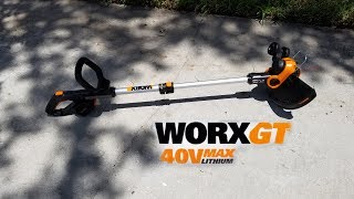 Worx GT 40volt trimmer edger [upl. by Navac]