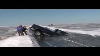 Vehicles Falling Through Ice Compilation [upl. by Aket724]