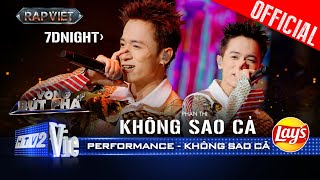 KHÔNG SAO CẢ  7dnight quotkhó chịu vô cùngquot khiến khán giả phải nhún nhảy Rap Việt 2024 Performance [upl. by Buffo]