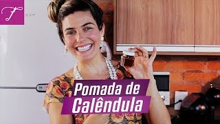 DIY Pomada de Calêndula [upl. by Verdie]