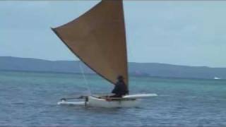 The Ulua an outrigger sailing canoe [upl. by Mandle936]