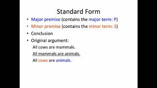 What Is The Categorical Syllogism [upl. by Odele765]