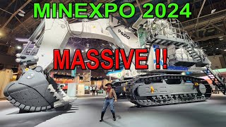 MINEXPO 2024  MASSIVE MINE EQUIPMENT [upl. by Deroo]