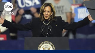 Harris makes final pitch to voters across Pennsylvania [upl. by Shayna]