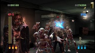 The House of the Dead 4 PS3 2 player 60fps [upl. by Rizan]