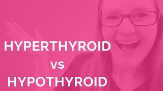 Hyperthyroid vs Hypothyroid [upl. by Merow]