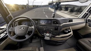 New 2023 MAN TGX  INTERIOR cabin [upl. by Uolyram]