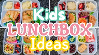 Kids School Lunchbox Ideas4 delicious meals for your kids [upl. by Cheyney]