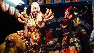 Yakshagana  Shri Devi Mahatme  5  Mahishasura vadhe  Kubanoor  Marnad  Nainad  Yekkaru [upl. by Sverre]