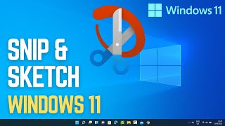 How To install Snip and Sketch in Windows 1110 [upl. by Emelun]