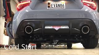 Borla Catback Exhaust 140496 GT86BRZFRS [upl. by Napier645]