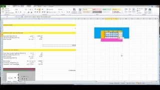 Heat Transfer L13 p1  Heat Equation Excel Solver [upl. by Nailij]