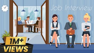 Job Interview Conversation With Questions And Answers  English Subtitles english [upl. by Dixie]