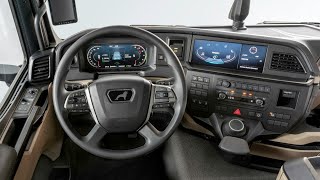 All New 2023 MAN TGS truck  INTERIOR [upl. by Reddin399]