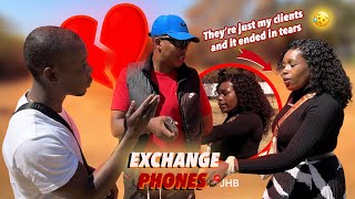 Making couples switching phones for 60sec 🥳 🥳 SEASON 3 🇿🇦SA EDITION  EPISODE 123 [upl. by Leroi]