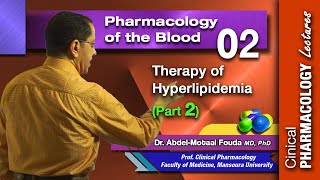 Pharmacology of the Blood Ar  Lec 02 Therapy of hyperlipidemia Part 2 Lipidlowering agents [upl. by Aneehs]