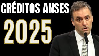 CRÉDITOS ANSES 2025 [upl. by Sitoiganap]