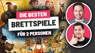 Die BESTEN Brettspiele für 2 Personen [upl. by Eussoj518]