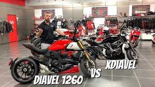 Ducati Diavel 1260 vs Ducati XDiavel [upl. by Berton]