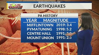 Earthquake History in PA [upl. by Ical]