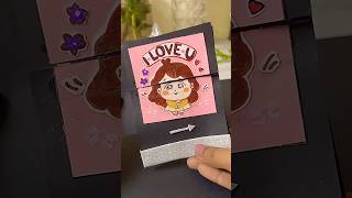 😍Magical Secret Message Card✨ DIY Tutorial cute papercraft cosytales emojicrafts love art [upl. by Laurena679]