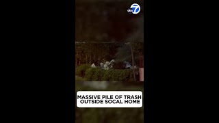 Massive pile of trash outside home in Fairfax District sparks concern [upl. by Jorge363]