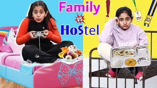 Family vs Hostel Life l MyMissAnand [upl. by Nibur]