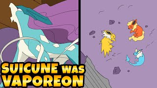 🌊 SUICUNE was a VAPOREON 🌊 Pokemon GOLD 16 Fan Series [upl. by Tavy]