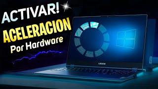 ACTIVAR⚡ ACELERACION por Hardware en Windows 10  AUMENTA RENDIMIENTO [upl. by Ielirol749]