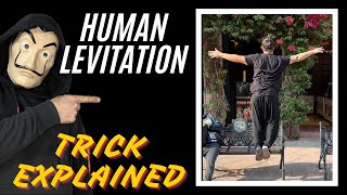 HUMAN LEVITATION  Magic Trick Explained 🪄 [upl. by Aital]