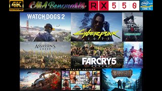 I5 3470  RX 550 4GB in 15 Games  2021 Part1 [upl. by Devy465]