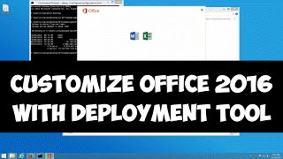 Customize Office 2016 installation with deployment tool [upl. by Aserehtairam]