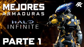 MEJORES ARMADURAS Halo infinite Parte I [upl. by Eintihw]