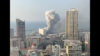 Gran explosión en el puerto de Beirut  Reporte Indigo [upl. by Hutner488]