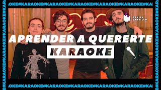 Aprender A Quererte  Morat  Piano Karaoke [upl. by Lledualc140]