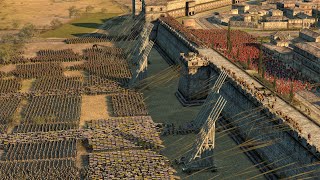 THE SIEGE OF ROME  Total War ATTILA [upl. by Agarhs]