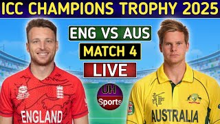 Australia vs England Live Match 4  Champions Trophy 2025  AUS Vs ENG Live Match Score AUS IN [upl. by Posehn]