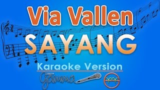 Via Vallen  Sayang KOPLO Karaoke  GMusic [upl. by Secunda262]