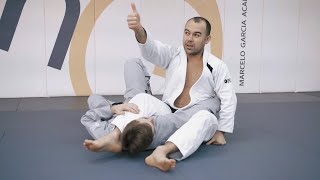 Marcelo Garcia North South Choke amp Spiral Arm Bar [upl. by Fakieh899]