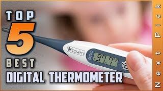 Top 5 Best Digital Thermometer Review in 2024 [upl. by Madelyn]