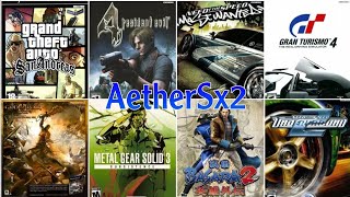 أفضل 15 لعبة لمحاكي AetherSx2 على الأندرويد [upl. by Lacym]