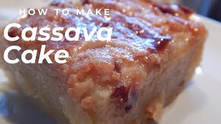 How to Make Cassava Cake Using Cassava Flour [upl. by Htebzil463]