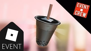 EVENT HOW TO GET THE BOBA TEA PACKPACK IN ROBLOX [upl. by Renfred]