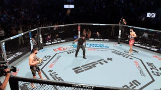 Ilia Topuria vs Zabit Magomedsharipov  UFC 5 [upl. by Nereids]