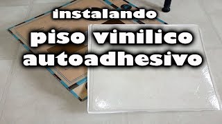 INSTALANDO PISO DE VINILICO O LVT [upl. by Enybor580]